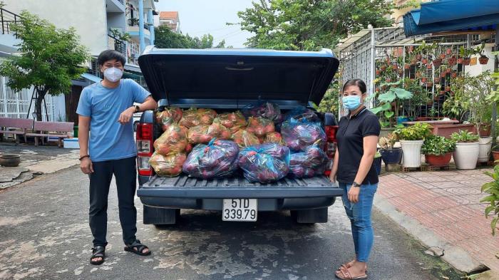 Trao thanh long cho phường Phước Long A, Phước Long B, Phước Bình - Tp.Thủ Đức (ngày 28/08/2021)